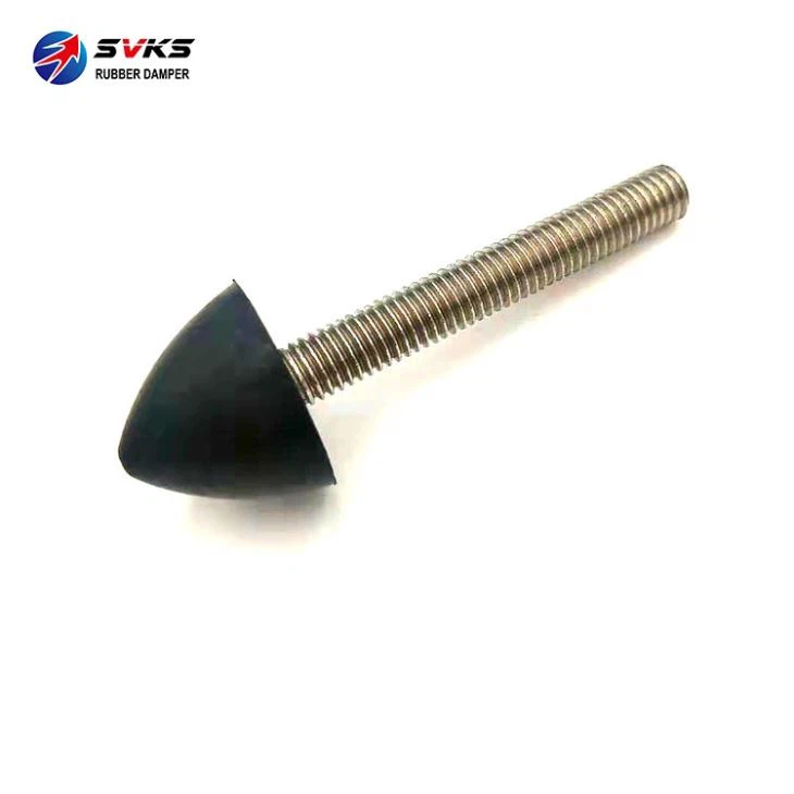 Stainless Steel Thread Rubber Cone Vibraition Mount