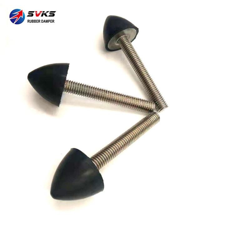 Stainless Steel Thread Rubber Cone Vibraition Mount