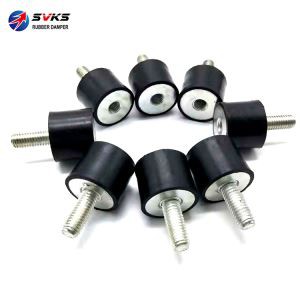 M8 sieviešu kārtas vīriešu vītņu gumijas vibrācijas spolīšu stiprinājums